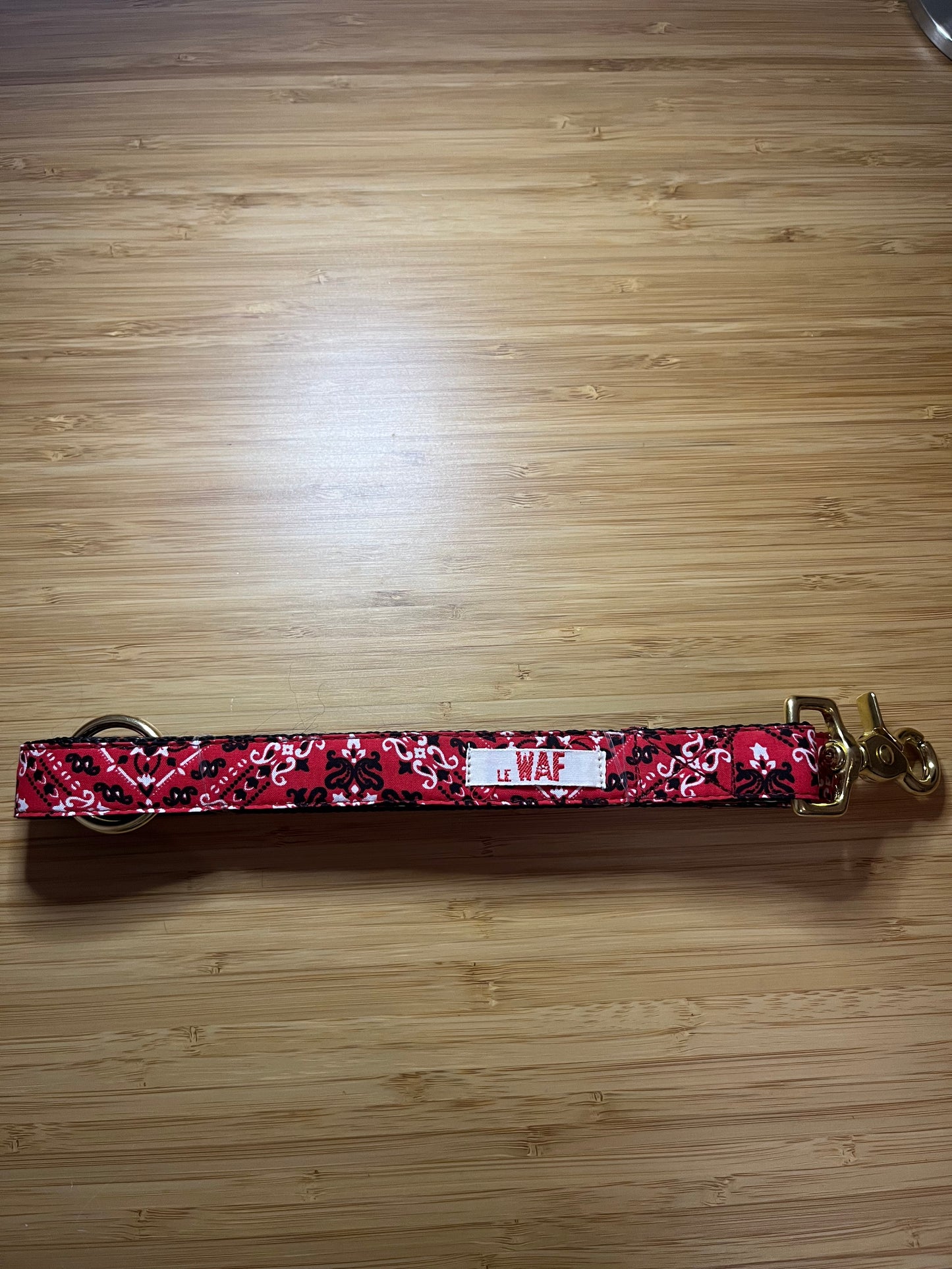 La laisse Bandana Rouge